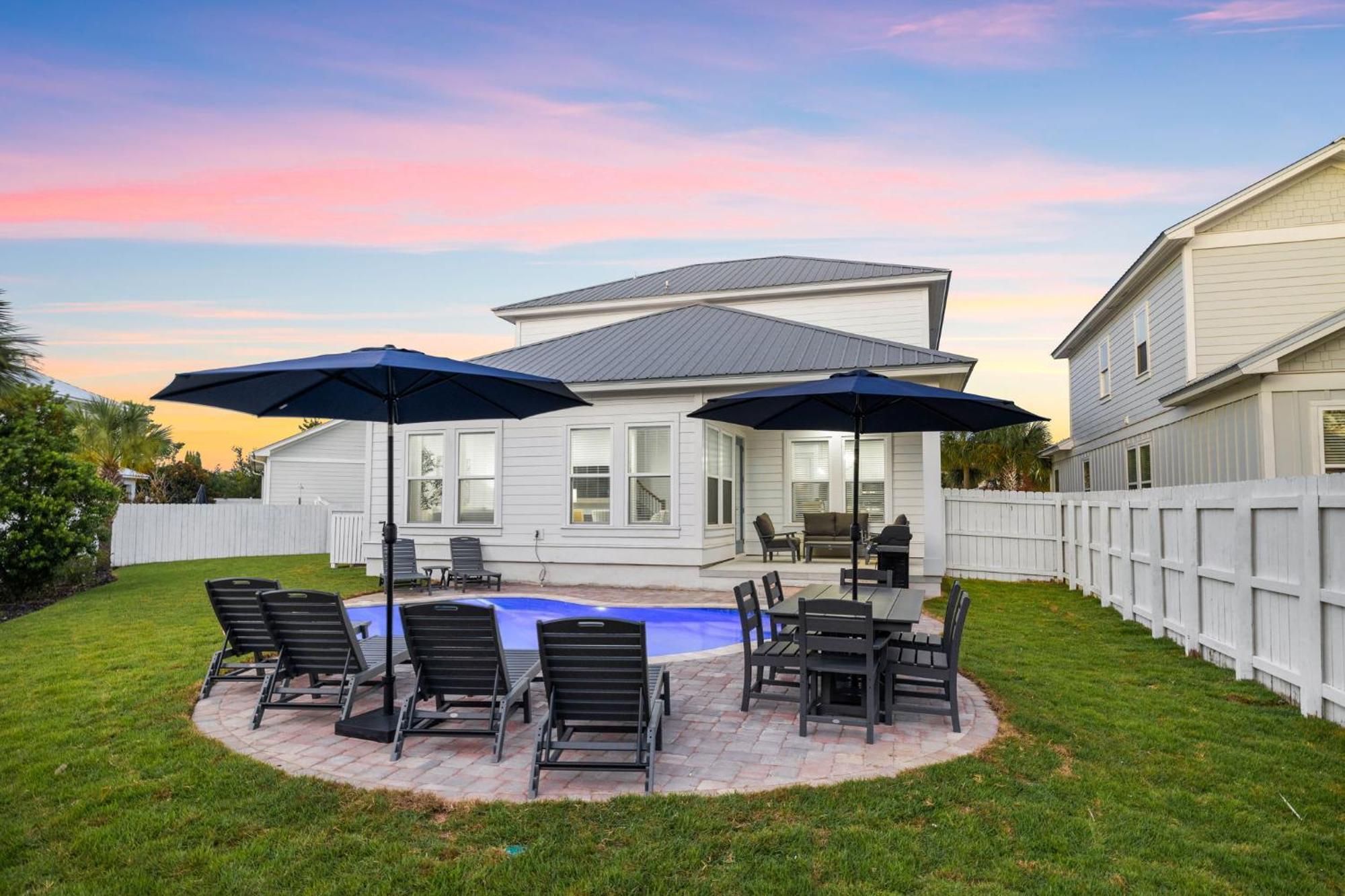 Secluded Private Pool And Golf Cart On 30A Villa Seacrest Exterior photo