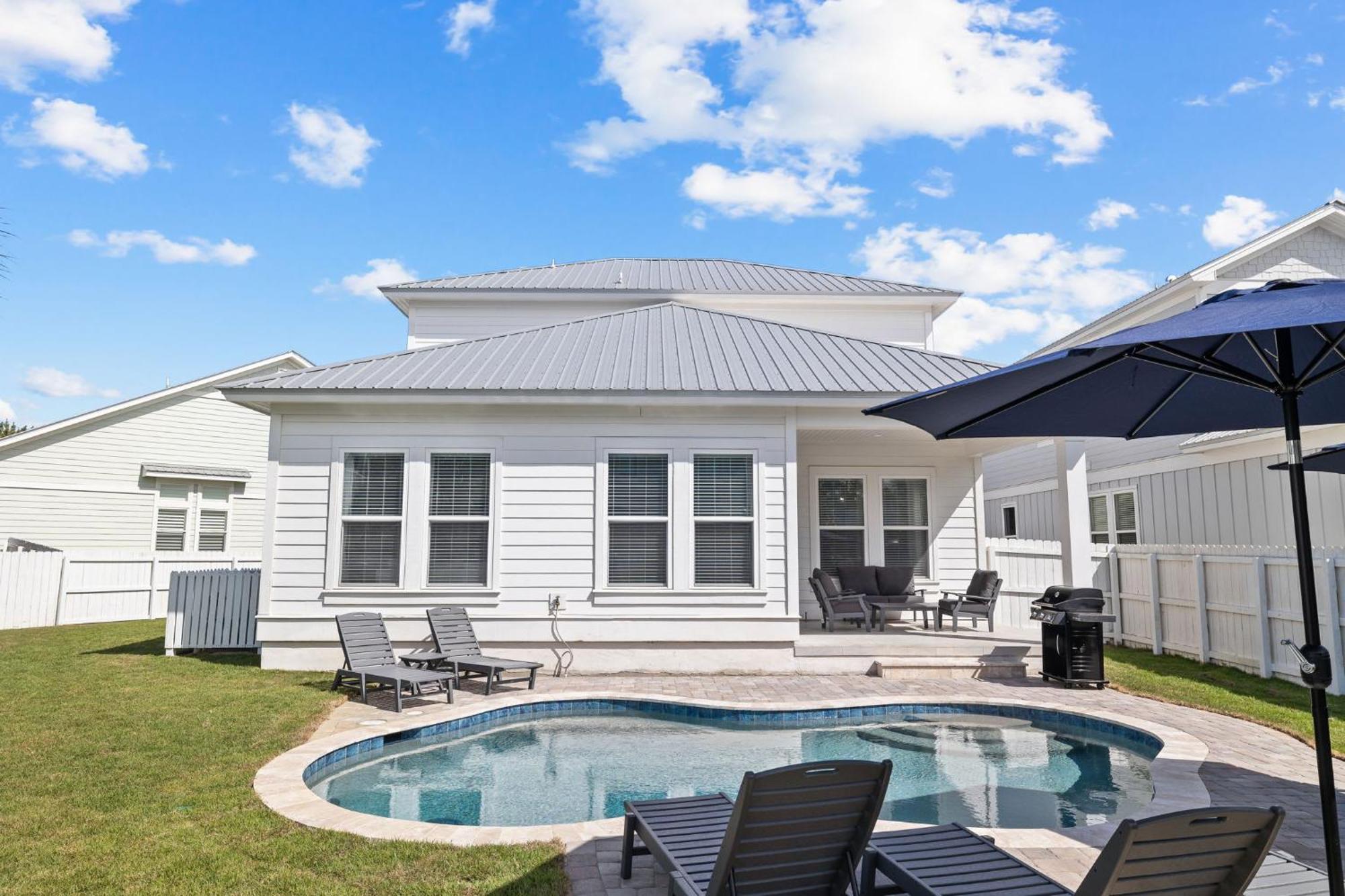 Secluded Private Pool And Golf Cart On 30A Villa Seacrest Exterior photo