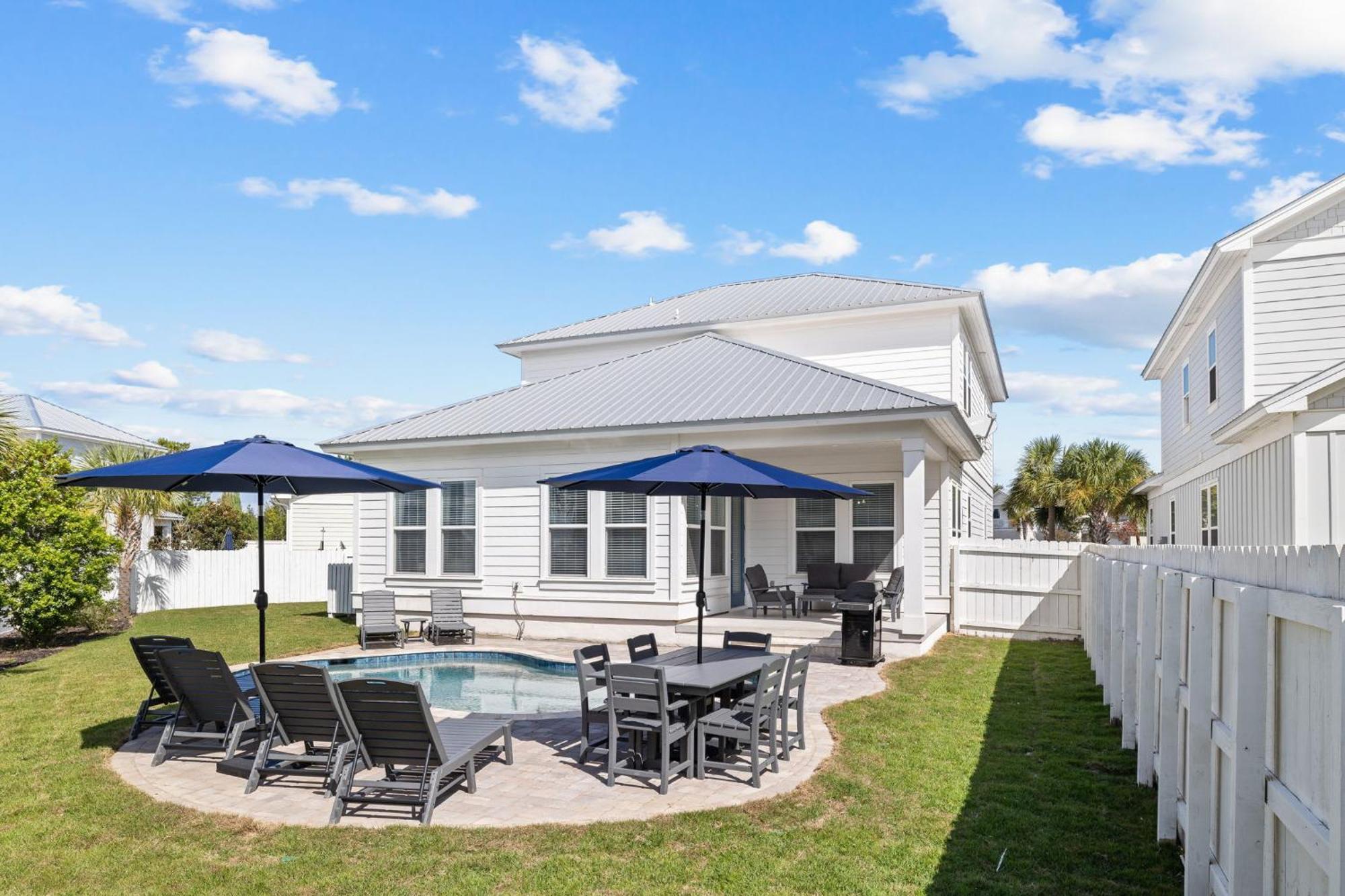 Secluded Private Pool And Golf Cart On 30A Villa Seacrest Exterior photo