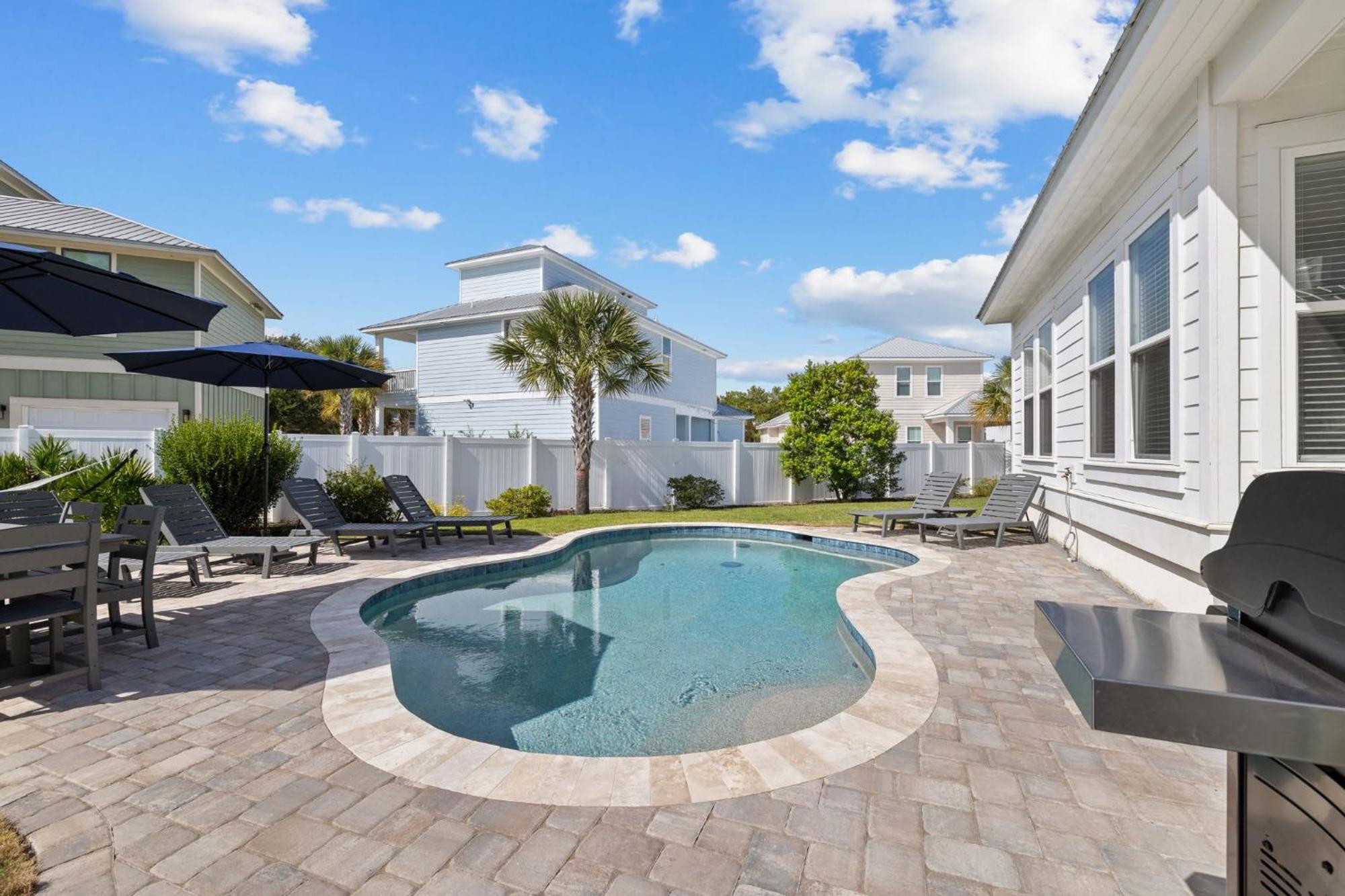 Secluded Private Pool And Golf Cart On 30A Villa Seacrest Exterior photo