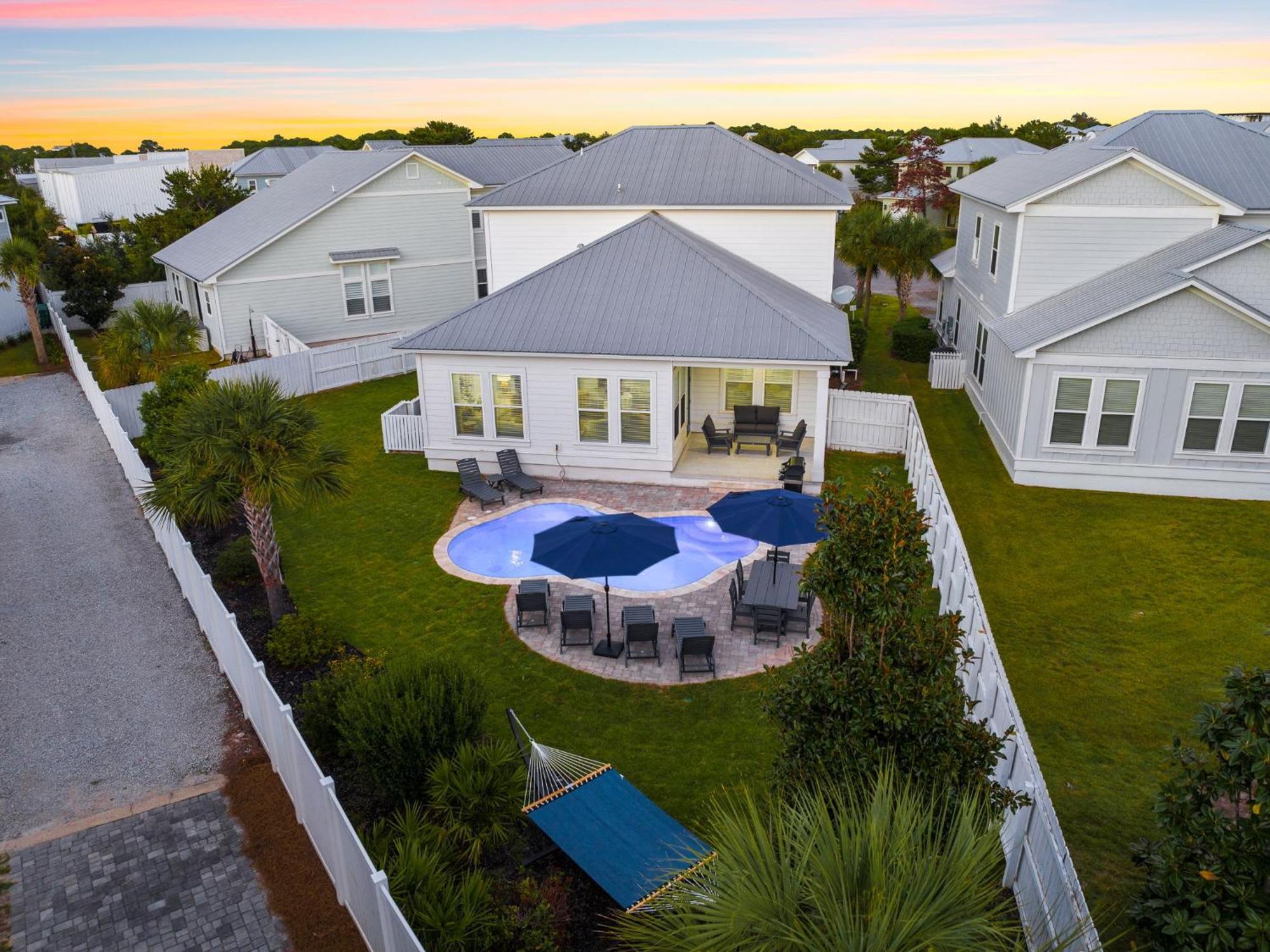 Secluded Private Pool And Golf Cart On 30A Villa Seacrest Exterior photo